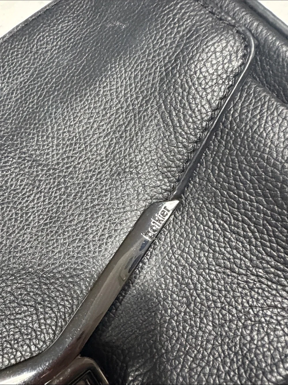 Botkier Black Pebbled Leather Convertible Crossbody